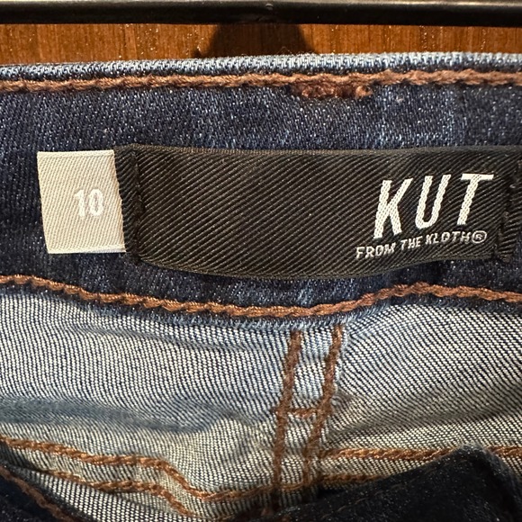 Kut from the Kloth Women's Boot Cut Jeans - Dark Blue - Picture 3 of 6